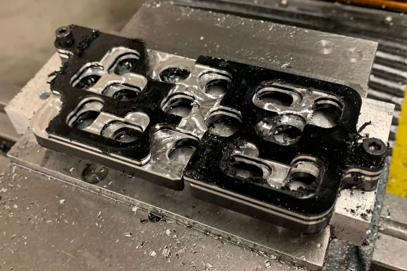 Busbar machining setup