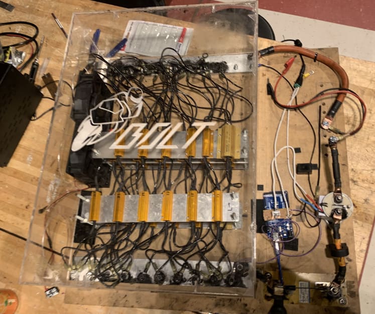 Module test bench setup