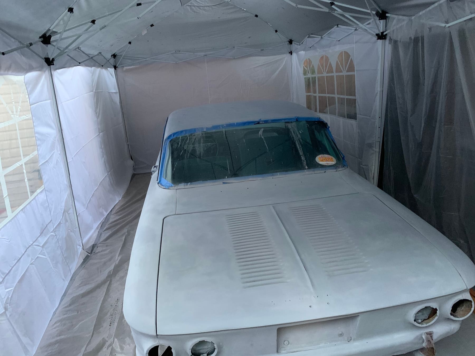 Priming the body panels