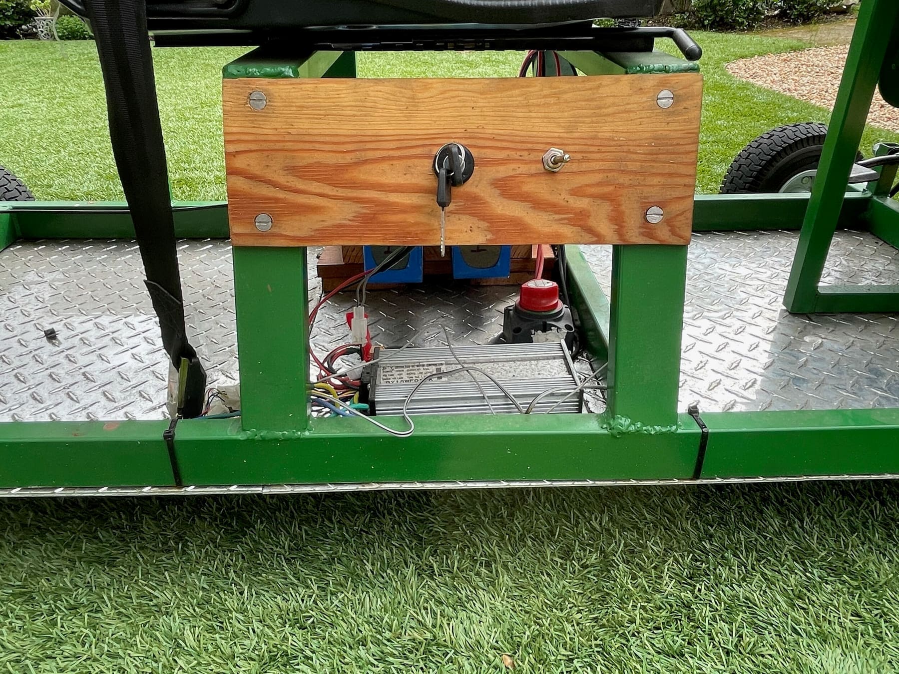 Battery cutoff and switch panel