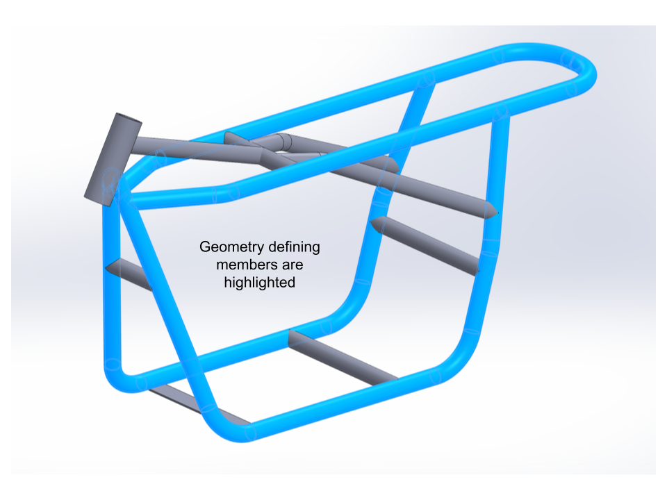Frame CAD model