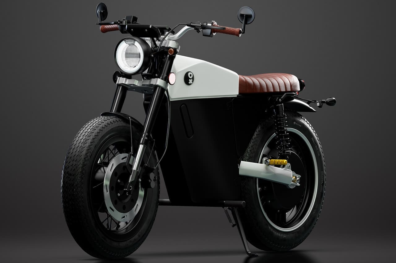 Reference bike, front view