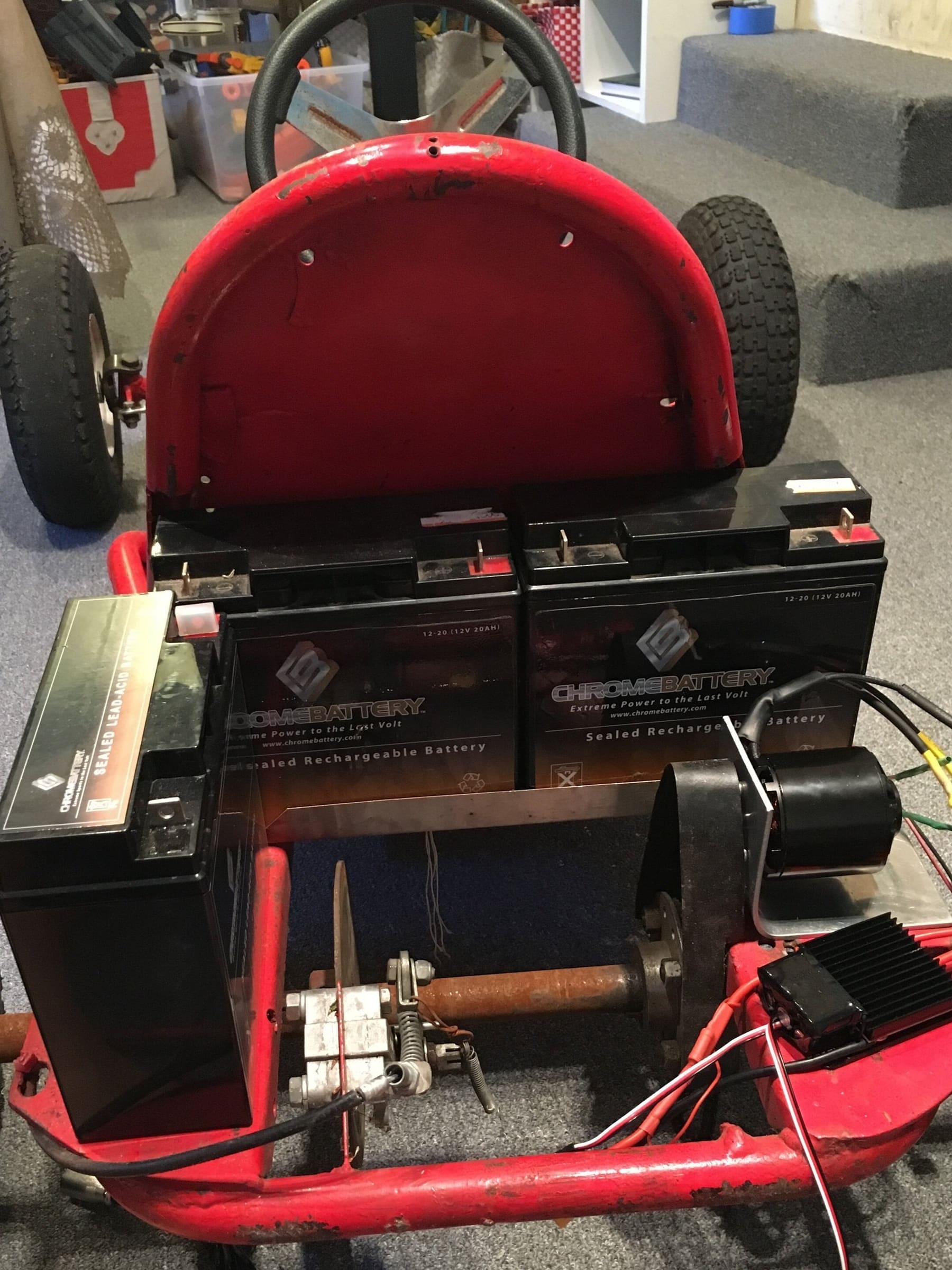 First non-RC-plane project using a brushless outrunner motor